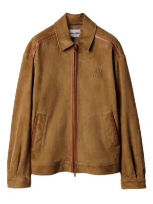 Miu Miu suede jacket