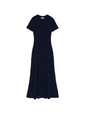 SANDRO knit maxi dress