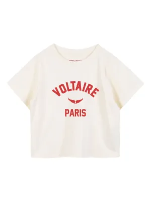 Zadig & Voltaire Kids logo-print t-shirt