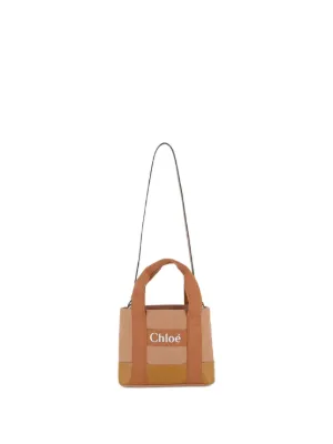 Chloé Kids panelled tote bag