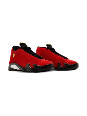 Jordan Kids x Ferrari Air Jordan 14 Retro "Challenge Red/Black" sneakers