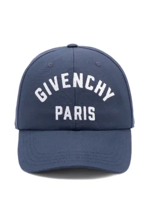 Givenchy logo-embroidered cap