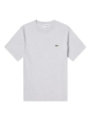 Lacoste logo-patch cotton T-shirt