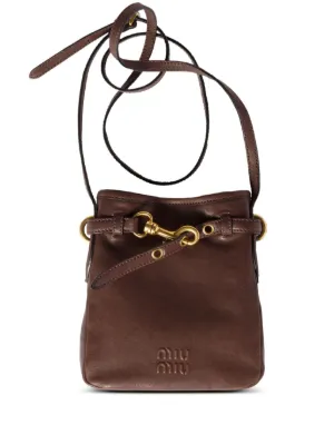 Miu Miu nappa leather pouch