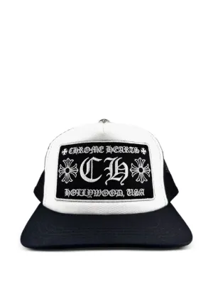 Chrome Hearts  CH Hollywood trucker hat