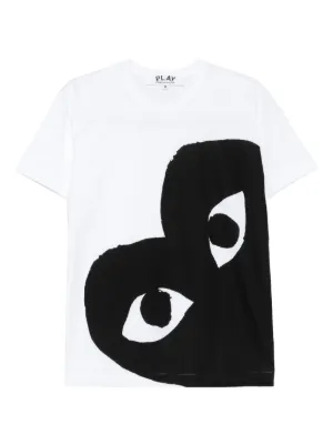 Comme Des Garçons Play heart-eye T-shirt