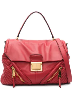 Miu Miu zip-fastening quilted tote bag