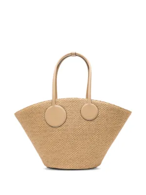 Cult Gaia Jayleen woven tote bag