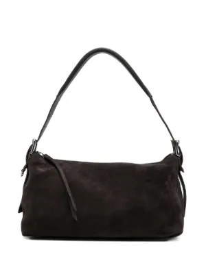 LEMAIRE belted bag in suede leather