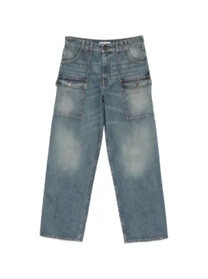 Miu Miu multi-pocket jeans