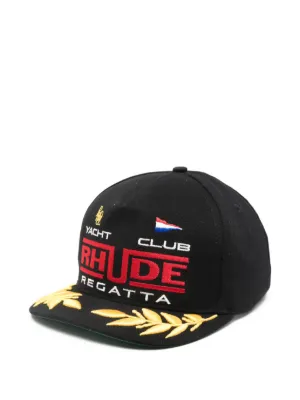 RHUDE Regatta Club embroidered baseball cap 