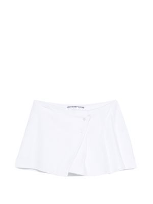 Alexander Wang pleated wrap mini skirt
