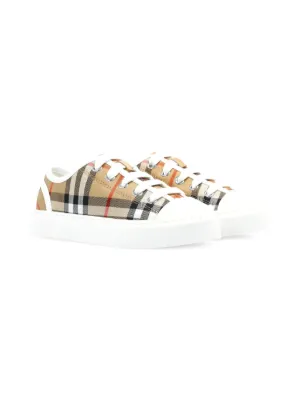 Burberry Kids Vintage Check sneakers