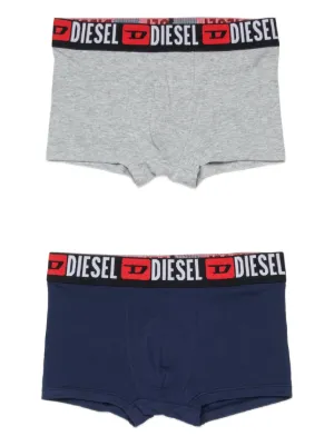 Diesel Kids logo-waistband boxers (pack of three)