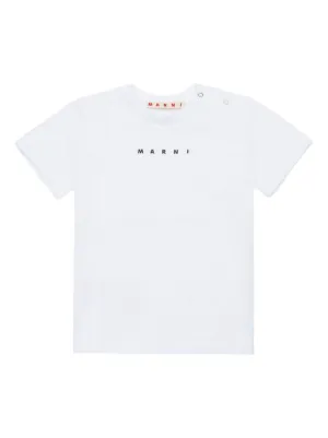 Marni Kids logo-print T-shirt