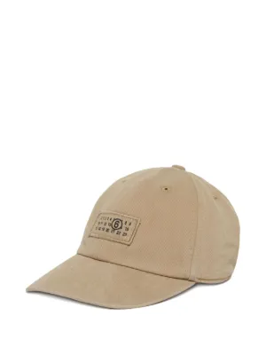 MM6 Maison Margiela Kids logo-patch baseball hat