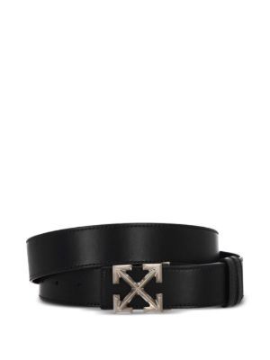 Off-White Arrow leather belt