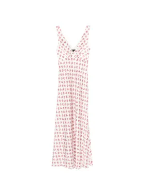 Maje patterned silk dress