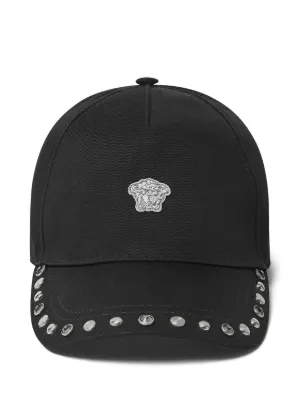 Versace embellished cotton baseball cap