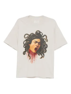 Melt cotton printed T-shirt