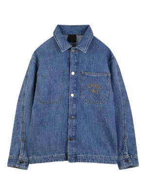 Givenchy Kids pocket logo shirt 
