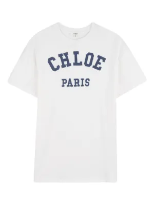 Chloé Kids Paris t-shirt dress