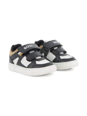 BOSS Kidswear touch-strap sneakers