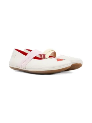 Camper Kids twins elasticated ballerinas