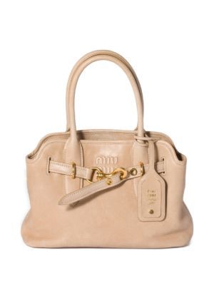 Miu Miu Aventure nappa leather bag