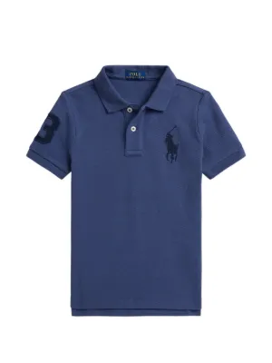 POLO RALPH LAUREN KIDS logo-embroidered polo shirt