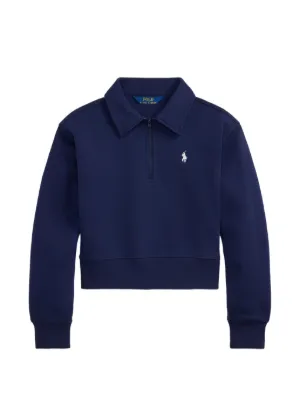 POLO RALPH LAUREN KIDS logo-embroidered sweatshirt