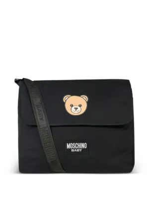 Moschino Kids teddy appliqu&eacute; changing bag