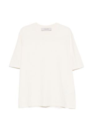 Golden Goose logo-patch distressed T-shirt