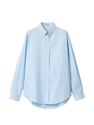 Miu Miu poplin shirt