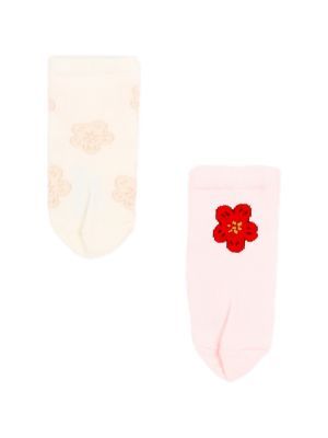 Kenzo Kids flower-motif socks set (set of two)