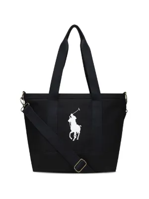 POLO RALPH LAUREN KIDS logo graphic tote bag