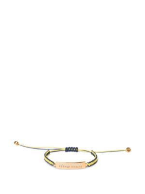 Miu Miu cotton and metal bracelet
