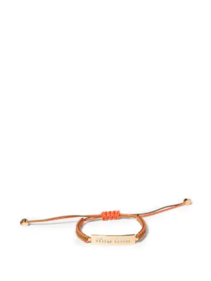 Miu Miu cotton and metal bracelet