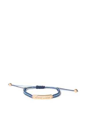 Miu Miu cotton and metal bracelet