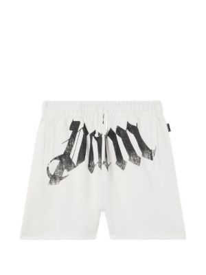 Palm Angels logo elasticated shorts