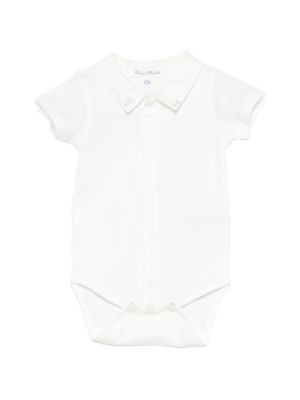 Tartine Et Chocolat embroidered-collar bodysuit