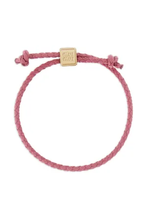 Miu Miu leather bracelet
