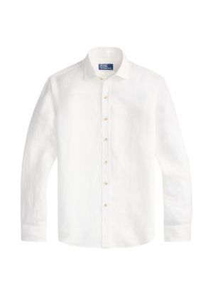 Polo Ralph Lauren Custom Fit Pony-embroidered linen shirt