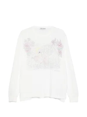 OUR LEGACY Cruise long-sleeve printed T-shirt