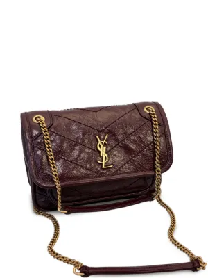 Saint Laurent mini Niki leather shoulder bag