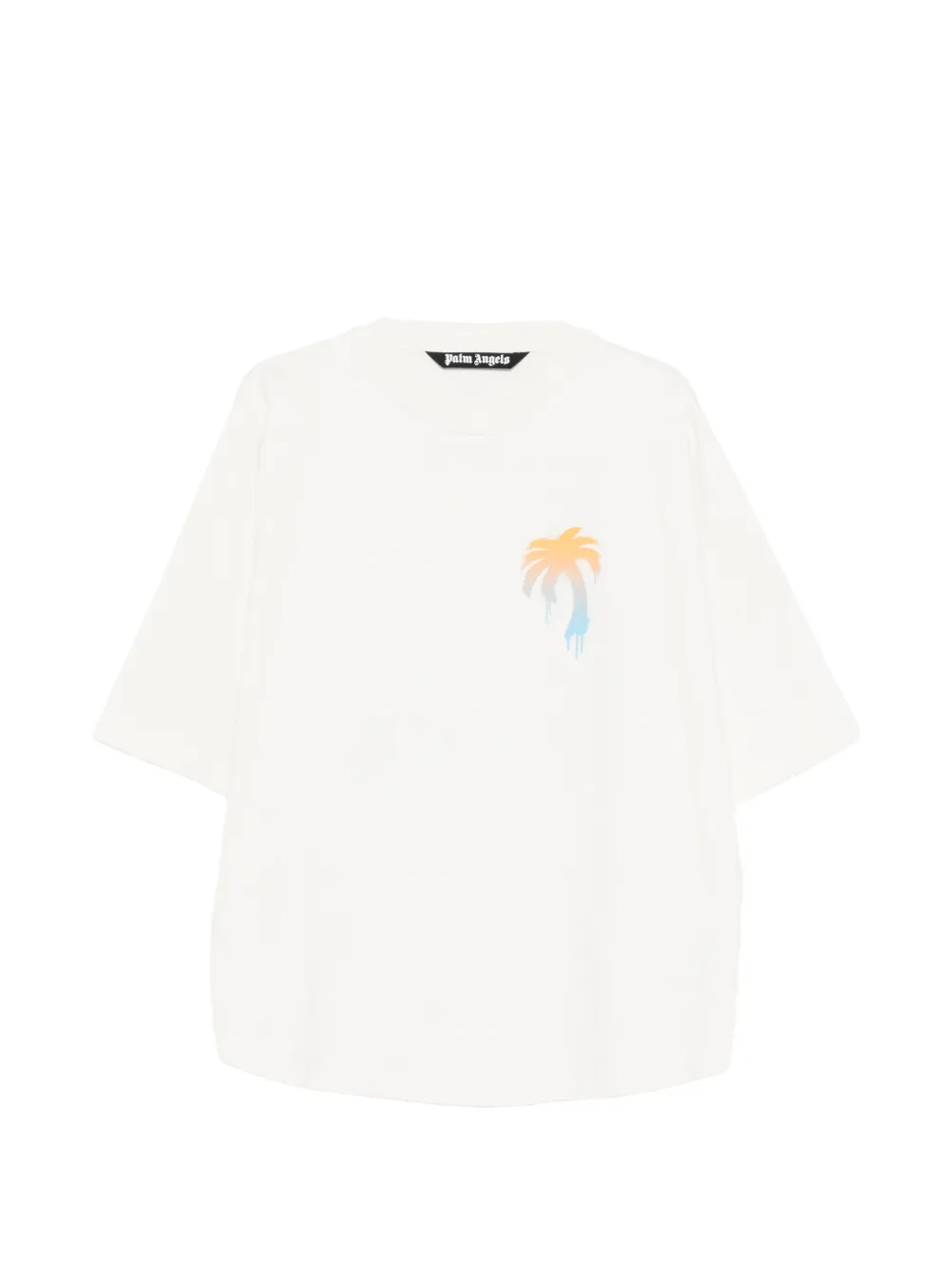 Palm Angels palm tree-print T-shirt