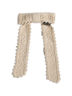 Miu Miu cotton hair clip