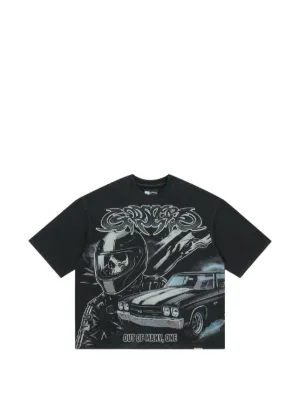 GODSPEED graphic-print logo-print T-shirt