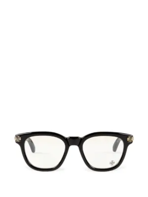 Chrome Hearts Smoke Show square-frame glasses