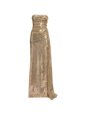 Elie Saab sequin-embellished maxi dress